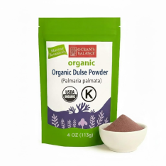 Bột Rong Biển Hữu Cơ Ocean's Balance Organic Dulse Powder – Túi 113g
