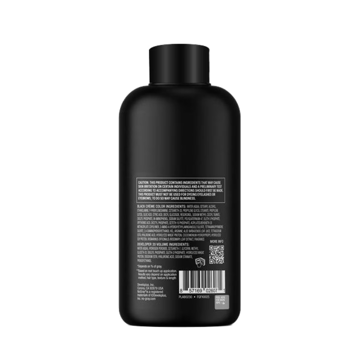 Dầu Gội Phủ Đen Tóc No Gray Quick Color Shampoo Black – Chai 8.45 Oz 