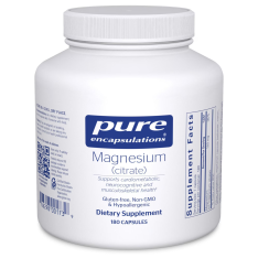 Viên Uống Pure Encapsulations Magnesium Citrate – Hộp 180 Viên