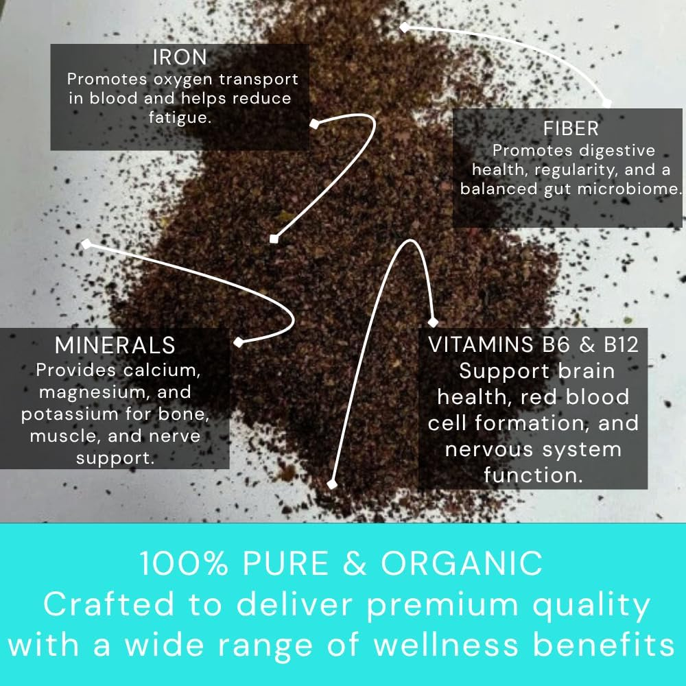 Bột Rong Biển Hữu Cơ Ocean's Balance Organic Dulse Powder – Túi 113g