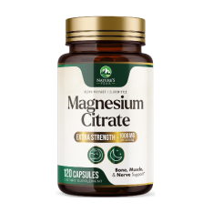 Viên Uống Magie Nature's Peak Magnesium Citrate 1000 mg – Hộp 120 Viên