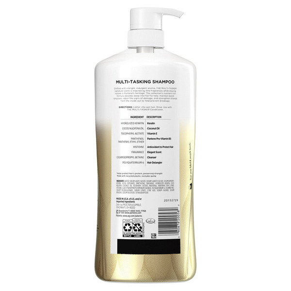 Dầu Gội Pantene The Multi-Tasker Shampoo Không Paraben – Chai 38.2 fl oz