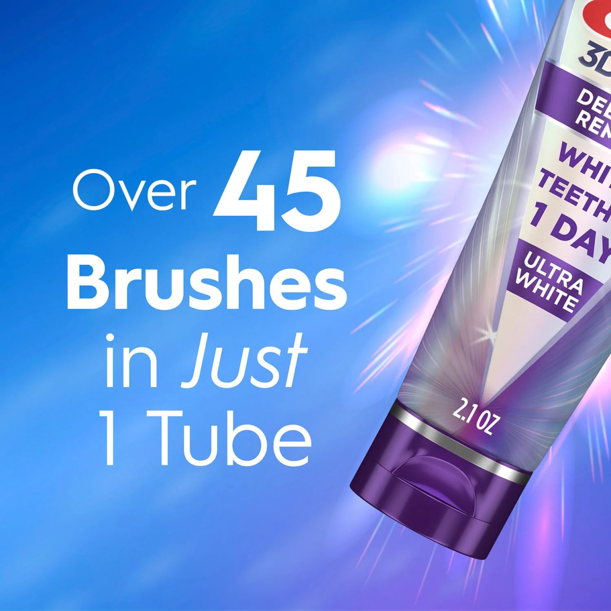 Kem Đánh Răng Crest 3DWhite Brilliance Deep Stain Remover Toothpaste  - Set 4 Tuýp X 59g