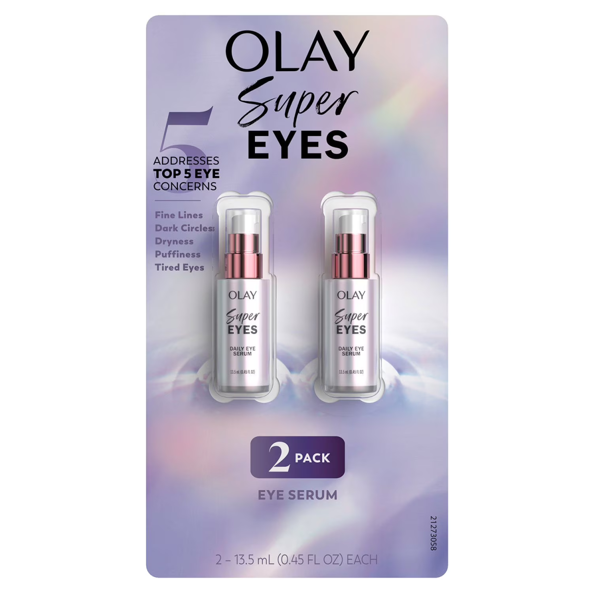 Kem Mắt Olay Super Eyes Daily Eye Serum – Set 2 Chai x 0.45 Oz