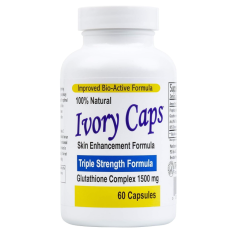 Viên Uống Glutathione Ivory Caps Maximum Potency Glutathione Complex 1500mg – Hộp 60 Viên