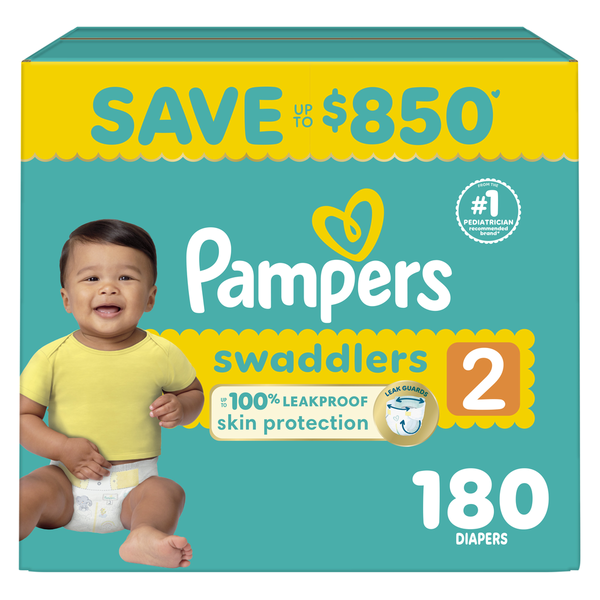 Pampers Swaddlers Diaper Size 2