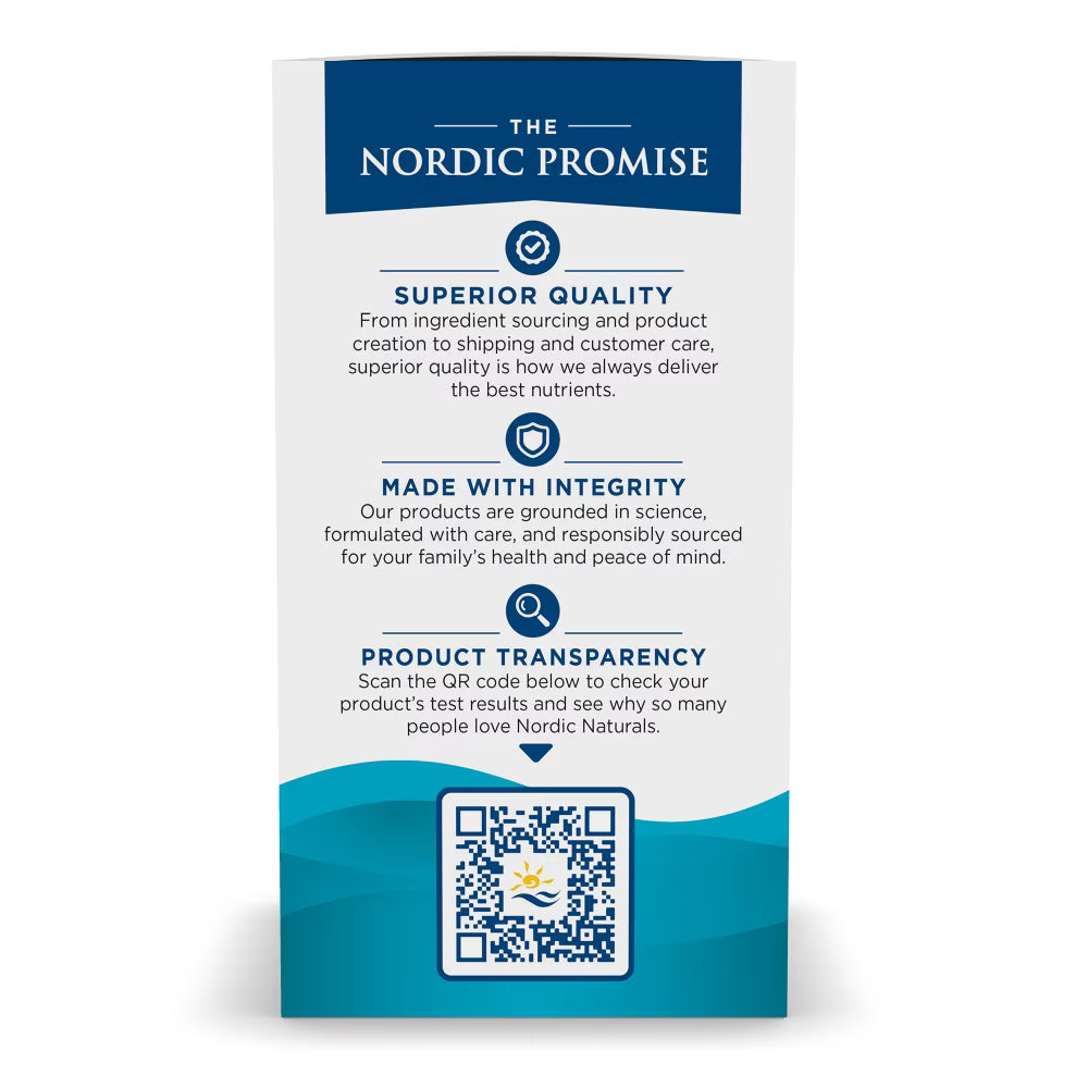 Viên Uống Dầu Cá Nordic Naturals Ultimate Omega-D3 1280 mg Vị Chanh – Hộp 120 Viên