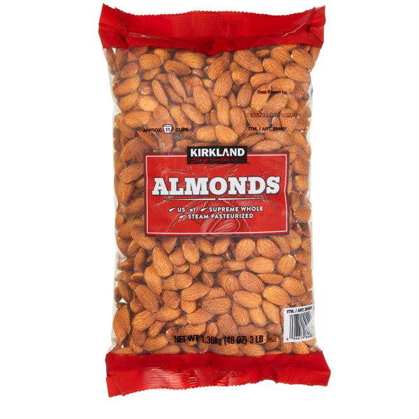 Túi Hạt Hạnh Nhân Kirkland Signature Whole Almonds – Túi 3 lb