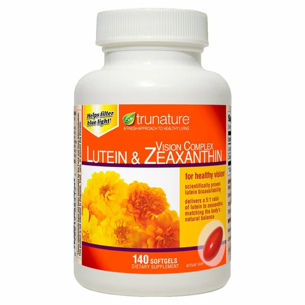 Viên Uống Hỗ Trợ Mắt Trunature Vision Complex Lutein & Zeaxanthin – Hộp 140 Viên