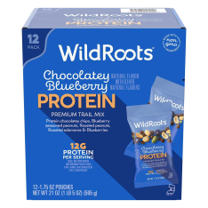 Gói Snack Hạt & Trái Cây Wild Roots Chocolatey Blueberry Protein Trail Mix – Túi 567g