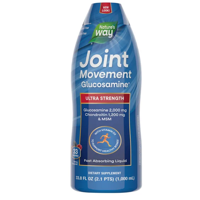 Nước Uống Hỗ Trợ Xương Khớp Nature's Way Joint Movement Glucosamine Extra Strength - Chai 1000ml