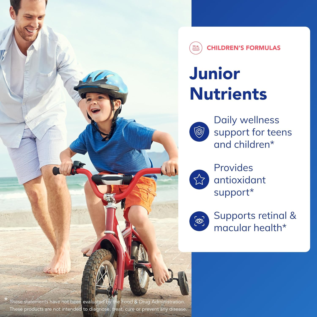 Viên Uống Vitamin Tổng Hợp Dành Cho Trẻ Em & Thanh Thiếu Niên Pure Encapsulations Junior Nutrients – Hộp 120 Viên