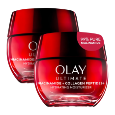 Kem Dưỡng Ẩm Olay Ultimate Niacinamide + Collagen Peptide 24 - 2 Hộp x 48g