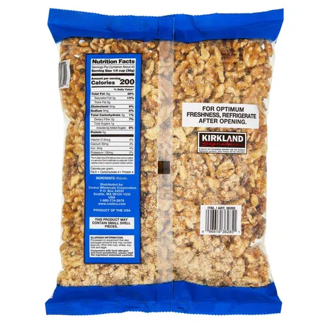 Túi Hạt Óc Chó Kirkland Signature Walnuts 48OZ - Túi 3 lbs