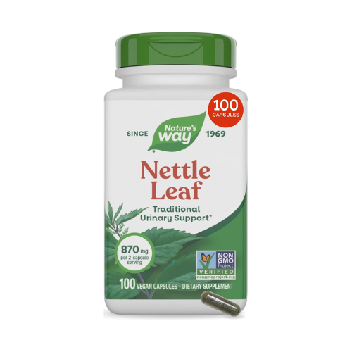 Viên Uống Hỗ Trợ Đường Tiết Niệu NATURE'S WAY NETTLE LEAF 870 mg – Hộp 100 Viên