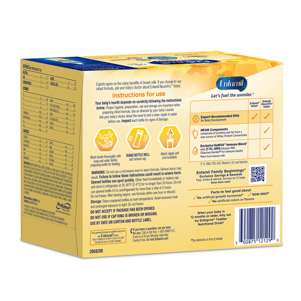 Sữa Công Thức Pha Sẵn Enfamil NeuroPro Infant Formula – Lốc 6 Chai x 2 Oz