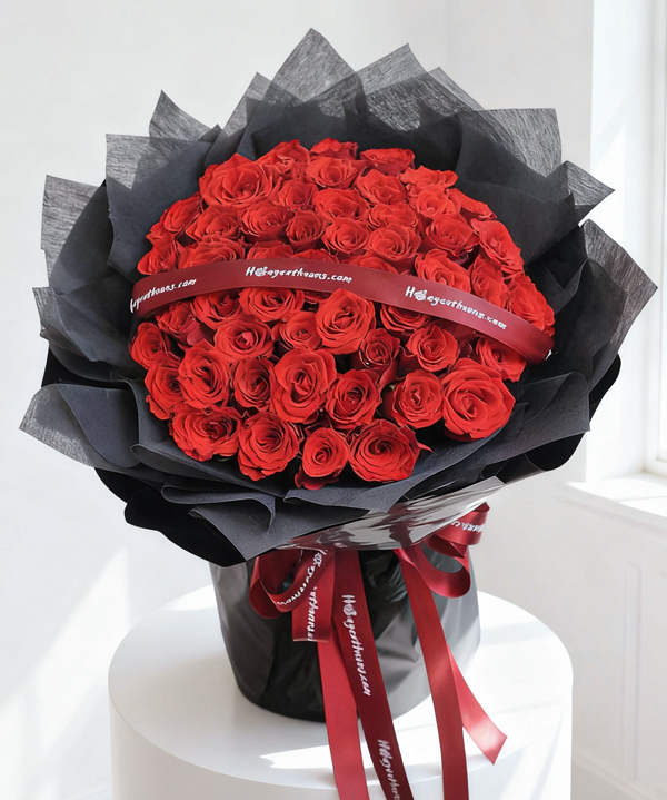 Hoa Tình Yêu - Hồng Đỏ Say Đắm