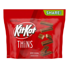 Kẹo Socola Thanh Nhỏ Kit Kat Crisp Wafers Milk Chocolate Thins – Gói 7.37 Oz