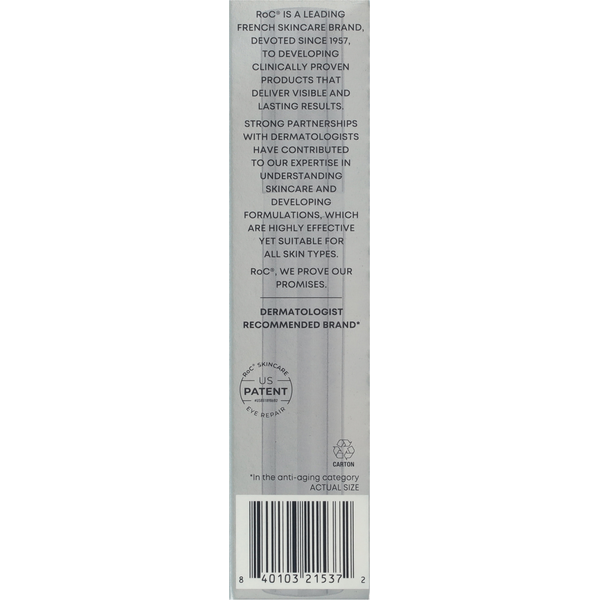 Kem Dưỡng Mắt RoC Retinol Correxion Dark Circles Eye Treatment – Tuýp 15ml