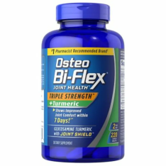 Viên Uống Hỗ Trợ Xương Khớp Osteo Bi-Flex Triple Strength + Turmeric – Hộp 220 Viên