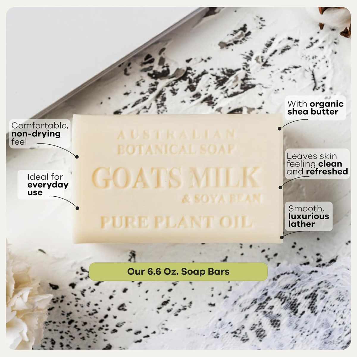 Xà Phòng Thiên Nhiên Australian Botanical Soap Variety Pack – Hộp 8 Bánh x 187g