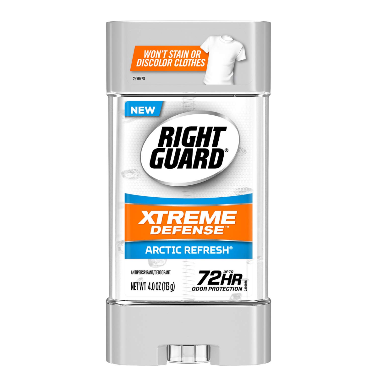 Gel Khử Mùi Và Ngăn Mồ Hôi Nam Right Guard Xtreme Defense Arctic Refresh – Bộ 6 Cây x 4 Oz