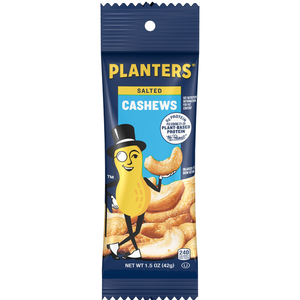 Hộp Hạt Tổng Hợp Planters Variety Pack Salted Cashews, Salted Peanuts & Honey Roasted Peanuts – Hộp 24 Gói
