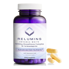 Relumins Advance White 1650mg L-Glutathione Complex with Hyaluronic Acid – Hộp 90 Viên