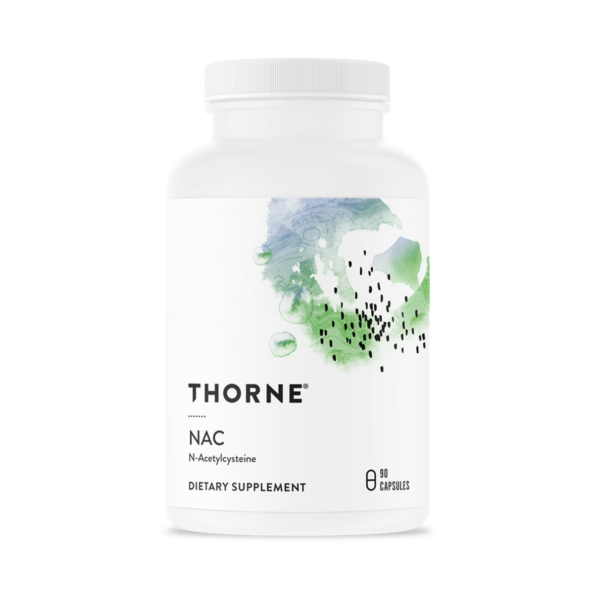 Viên Uống THORNE NAC – N-Acetylcysteine 500 mg – Hộp 90 Viên