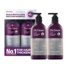 Dầu Gội Dr. Groot Scalp Revitalizing Solution Shampoo – Bộ 2 Chai x 500ml