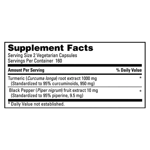 Viên Uống Kirkland Signature Turmeric 1000 mg – Hộp 320 Viên