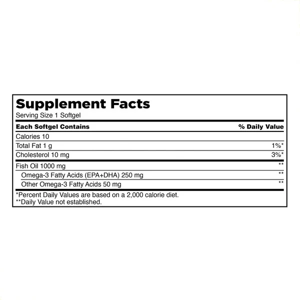 Viên Uống dầu Cá Kirkland Signature Fish Oil 1000 mg – Hộp 400 Viên