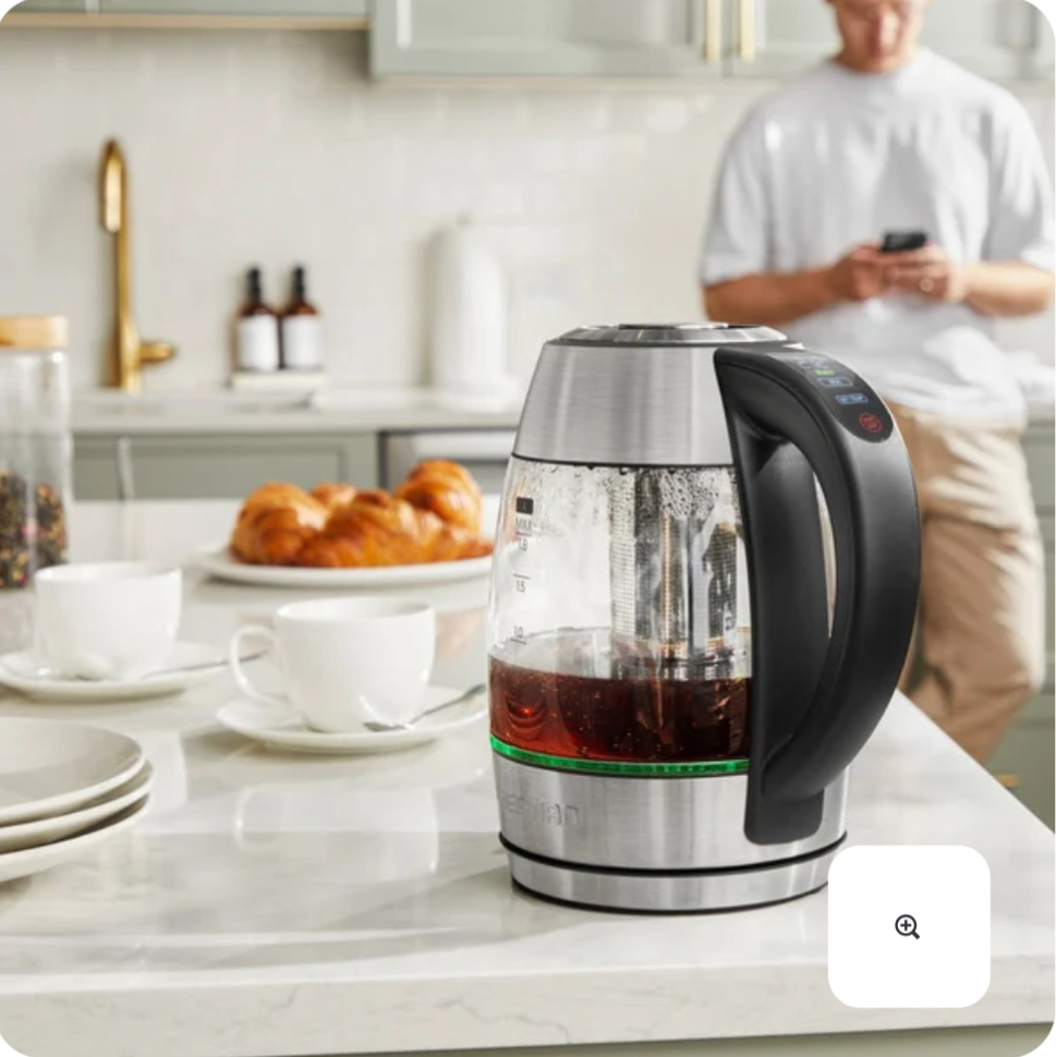 Ấm Đun Nước Điện Chefman Custom 1,8L
