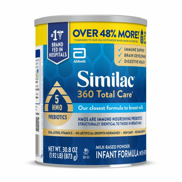 Sữa Công Thức Similac 360 Total Care Infant Formula - Lon 873g