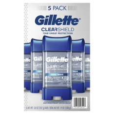 Lăn Khử Mùi Gillette Antiperspirant Deodorant for Men Cool Wave - Hộp 5 Thanh